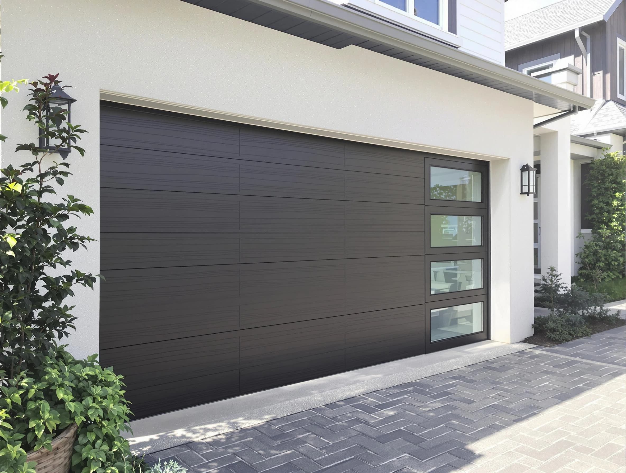 Custom garage door installation by East Point Garage Door Repair in East Point