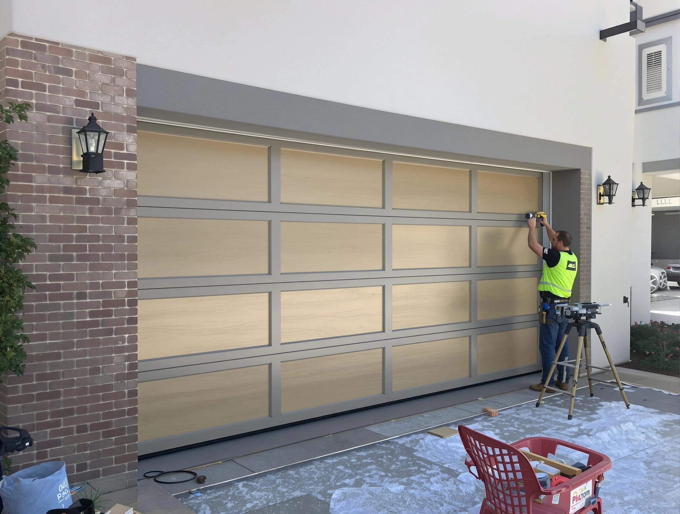 Garage door replacement service by East Point Garage Door Repair in East Point