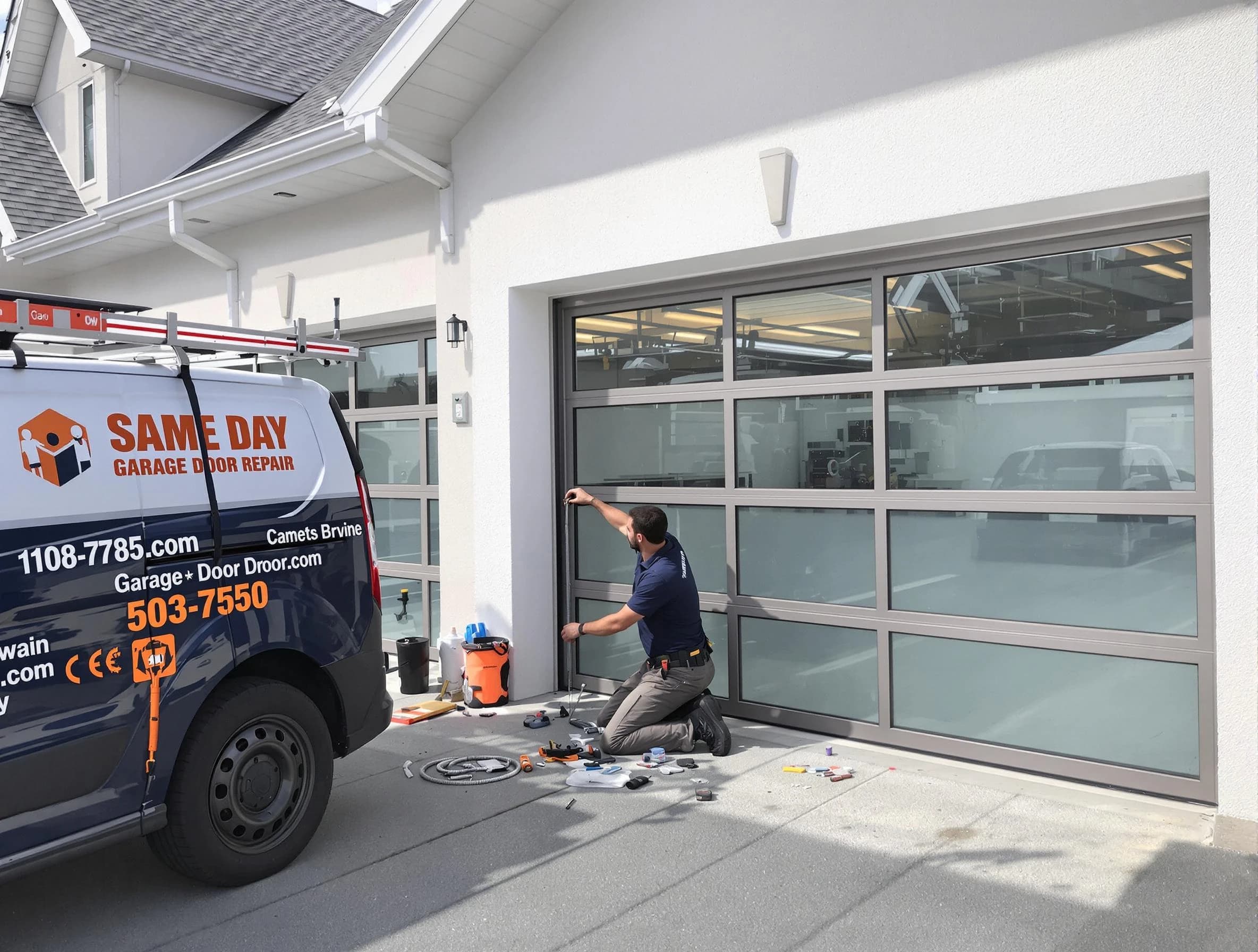 Same-day garage door repair service by East Point Garage Door Repair in East Point