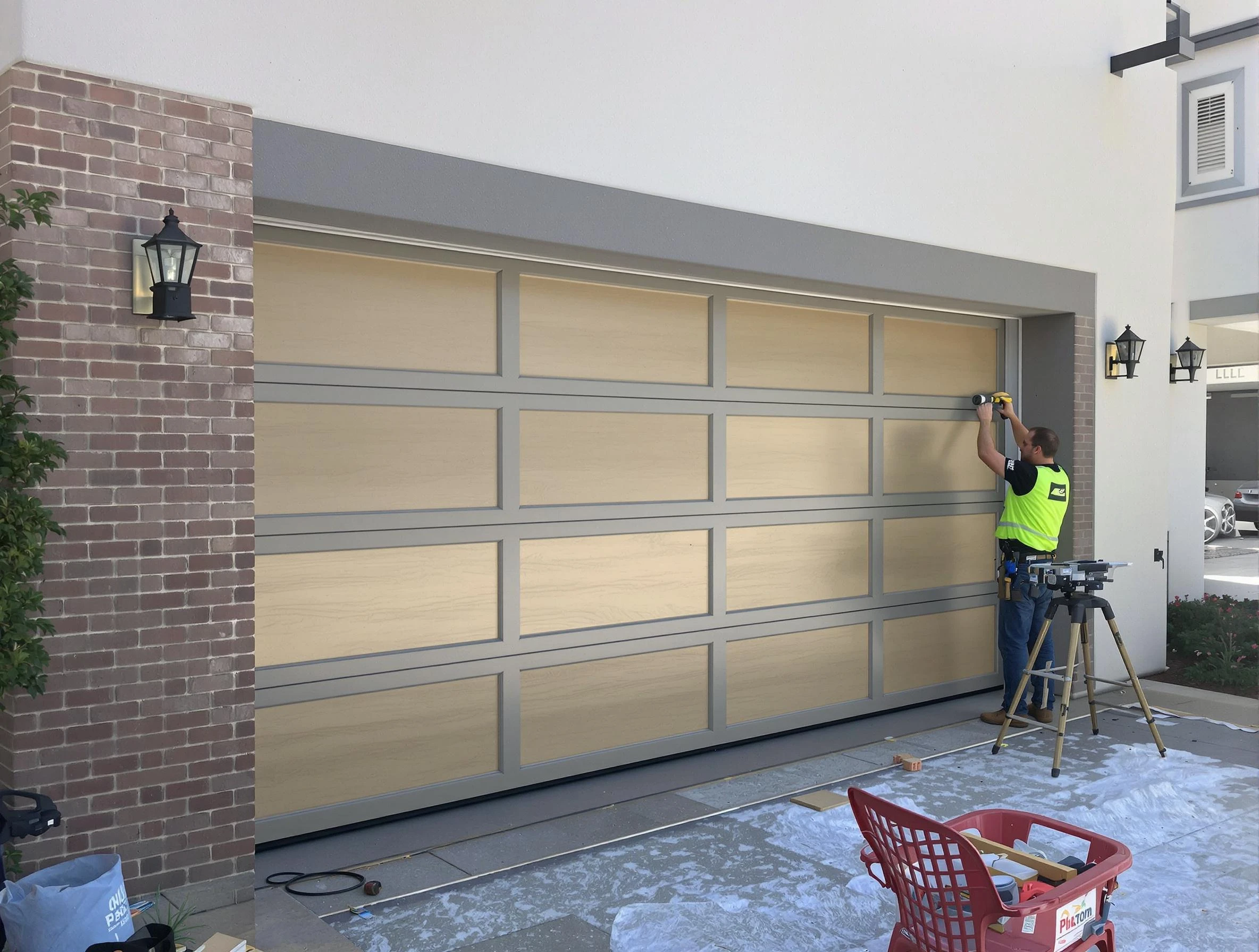 Garage door replacement service by East Point Garage Door Repair in East Point