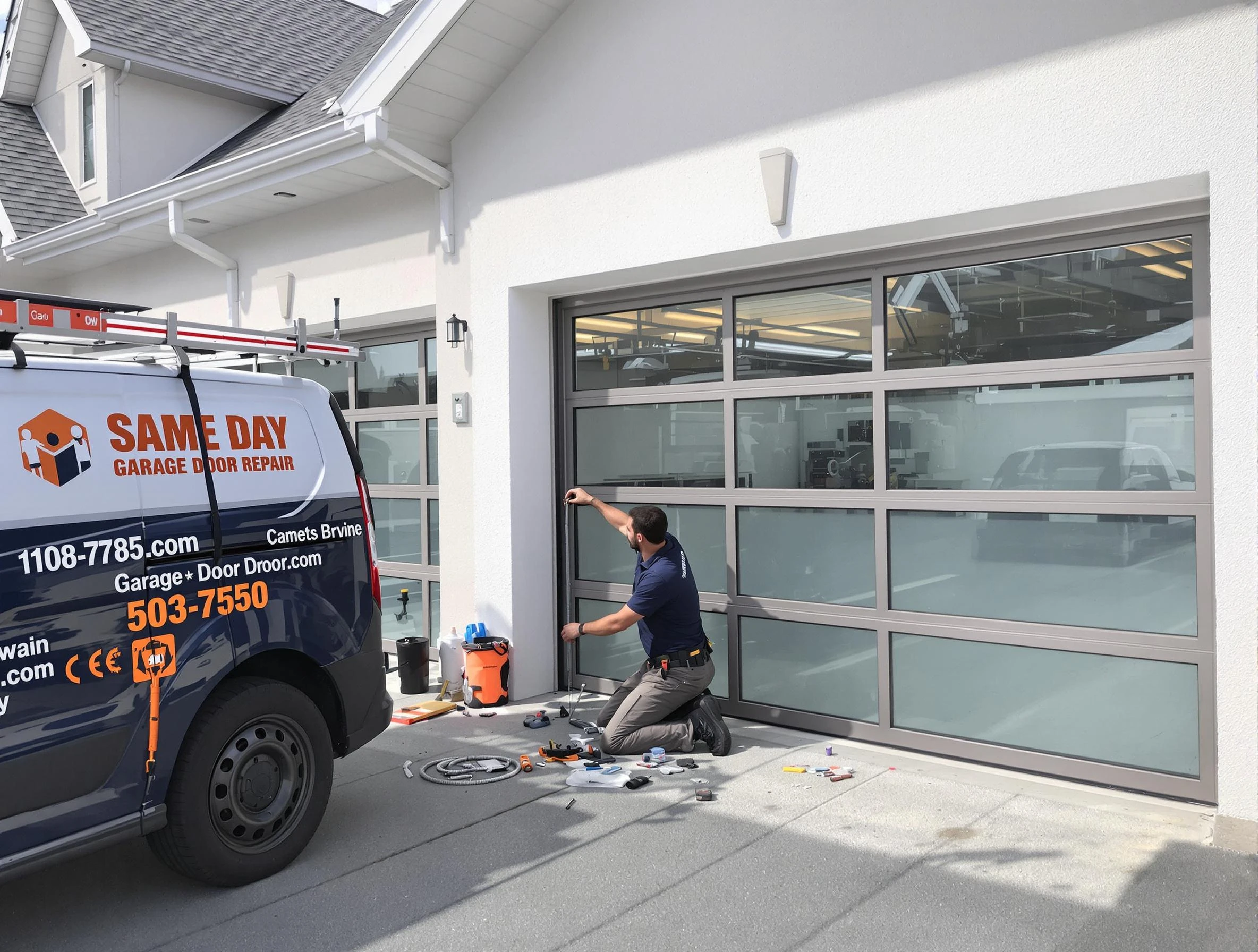 Same-day garage door repair service by East Point Garage Door Repair in East Point